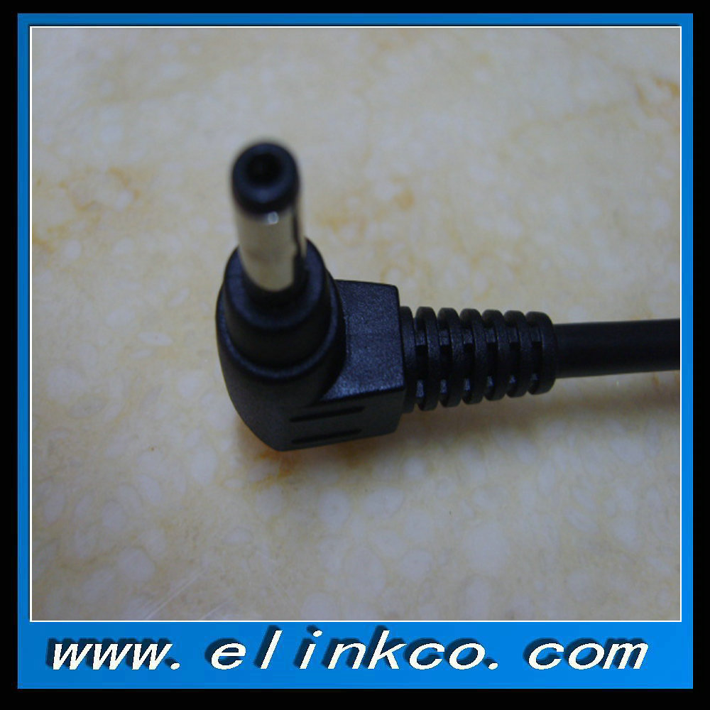 Right Angle DC5.5*2.1MM Male to Open Cable