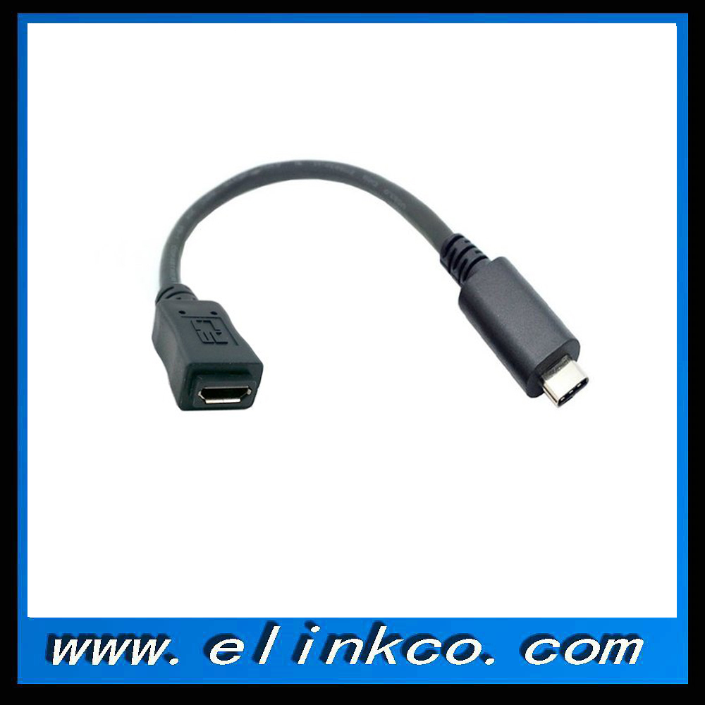 Type C to Micro USB Female Cable OTG Cable