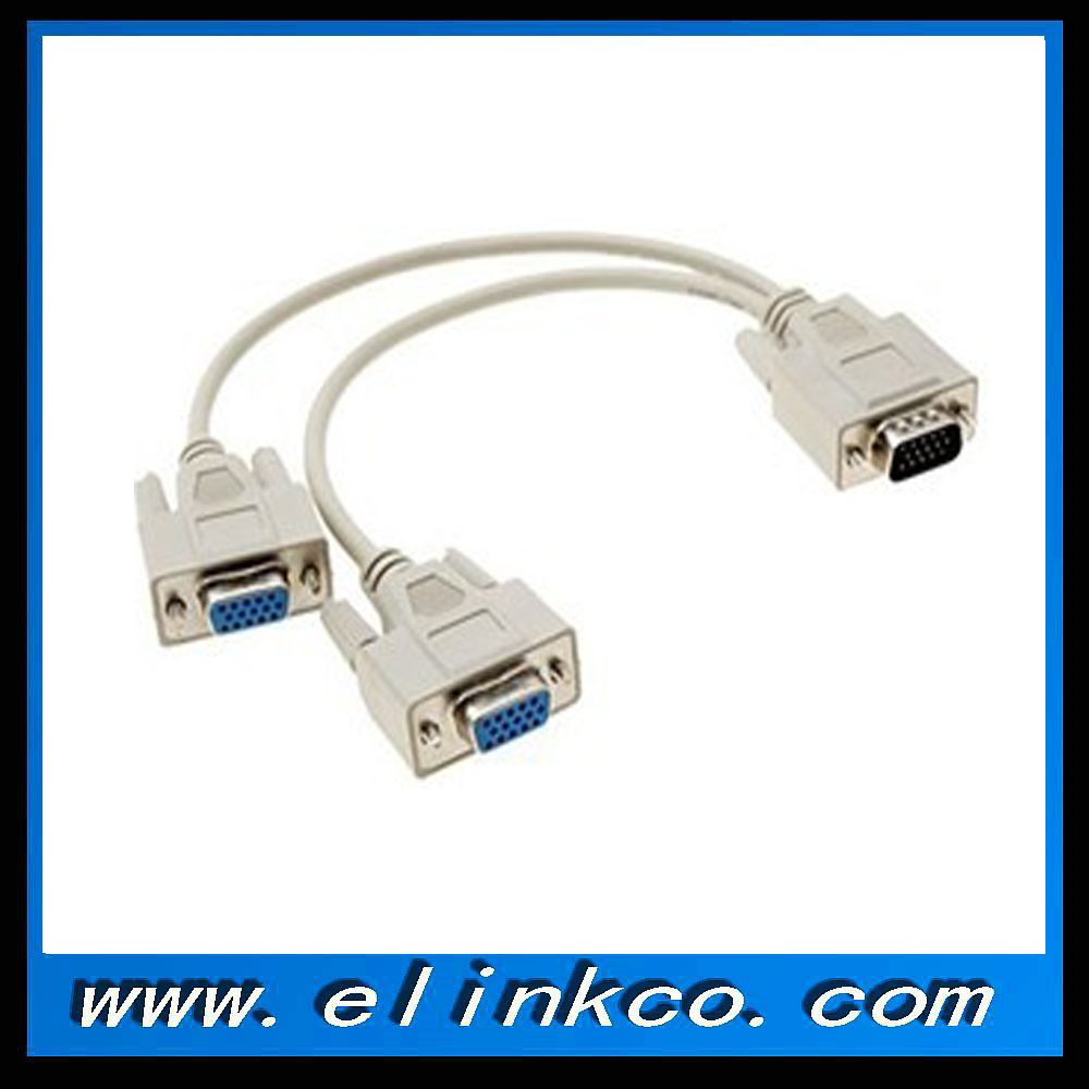 1 in 2 VGA cable