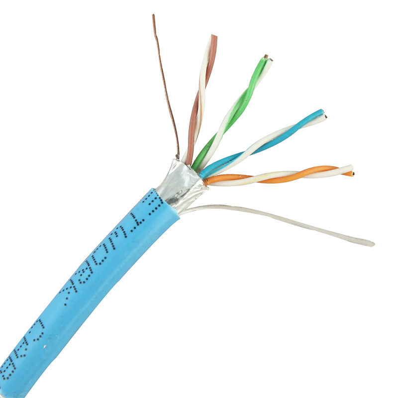 FTP shielded twisted 4 pairs enhanced category 5 cable (stranded)
